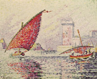 Fort Saint-Jean, Marseille, 1907 von Paul Signac